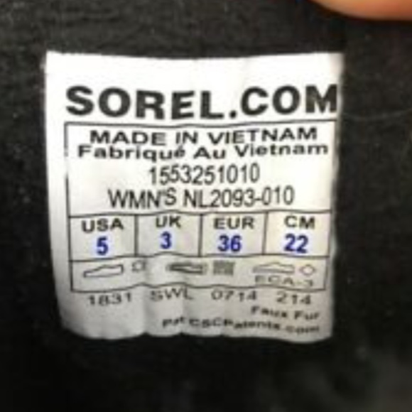 Sorel Tivoli III High Black Suede Leather Mid-Calf Lace Up Winter Snow Boots - Picture 14 of 14